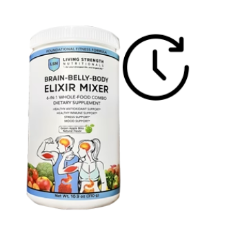 Brain-Belly-Body Elixir Mixer Powder - Get One Every 30 Days